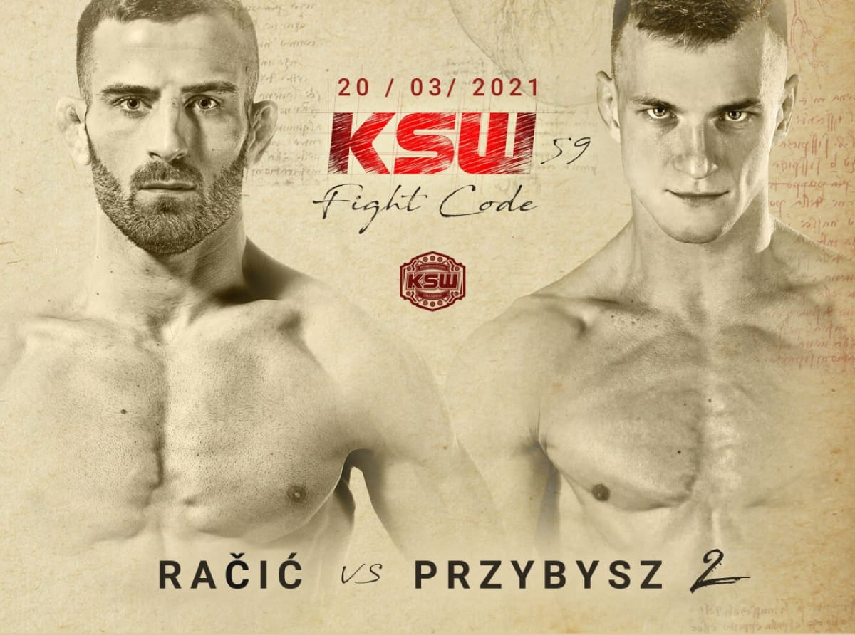 Antun Račić i Sebastian Przybysz spotkają się ponownie na KSW 59
