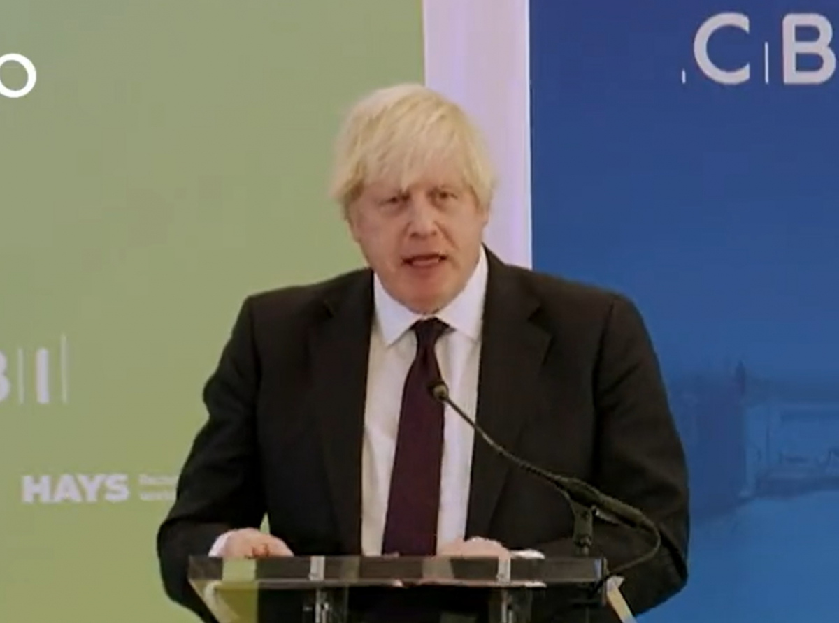 W. Brytania/ Media: przemówienie Johnsona tak chaotyczne jak jego rządy