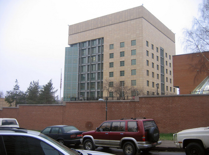 foto : wikipedia Ambasada USA w Moskwie