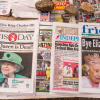 W. Brytania/ Gazety informujące o śmierci królowej oferowane na aukcjach internetowych